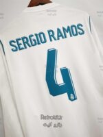 لباس کلاسیک رئال مادرید 2018-2017 (اول) - Image 20