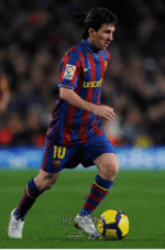 لباس کلاسیک بارسلونا 2010-2009 (اول) - Image 3