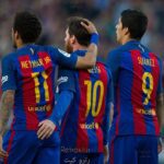 لباس کلاسیک بارسلونا 2016-2017 (اول) - Image 2