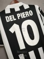 لباس کلاسیک یوونتوس 1999-2000 (اول) آستین بلند - Image 3