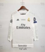 لباس کلاسیک رئال مادرید 2016-2015 (اول) آستین بلند