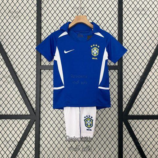 لباس-کلاسیک-بچه-گانه-برزیل-2002-کیت-دوم-1-510x510 لباس کلاسیک بچه گانه برزیل 2002 (دوم) - Image 1