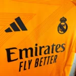 لباس رئال مادرید 2025-2024 نارنجی (دوم-player version) - Image 9