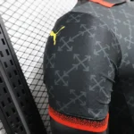 لباس آث میلان 2025-2024 (چهارم-player version) مشکی سبز - Image 8