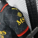 لباس آث میلان 2025-2024 (چهارم-player version) مشکی سبز - Image 9