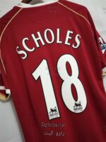 لباس کلاسیک منچستریونایتد 2007_2006 (اول-آستین بلند) - Image 4